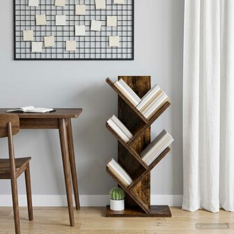 Boom Boekenkast 4-Tier 30 x 18 x 60 cm Bewerkt hout 1