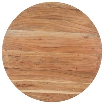 Eettafel 80 cm massief acaciahout 2