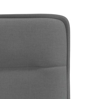 Eetkamerstoelen 2 st stof donkergrijs 7
