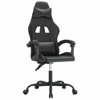 Gamestoel kunstleer zwart 2