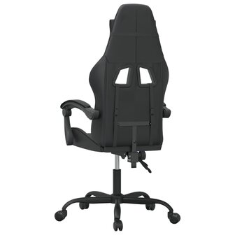 Gamestoel kunstleer zwart 5