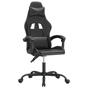 Gamestoel kunstleer zwart 2