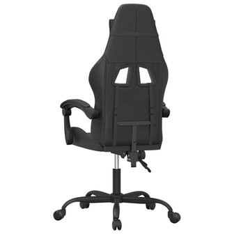 Gamestoel kunstleer zwart 5
