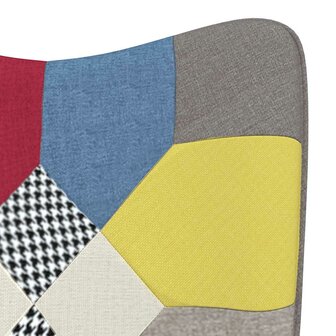 Relaxstoel patchwork stof 6