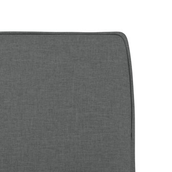 Loungestoel 52x75x76 cm stof donkergrijs 6