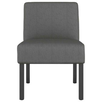 Fauteuil stof donkergrijs 3