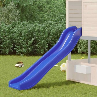 Glijbaan 175x38x23 cm polypropeen blauw 1