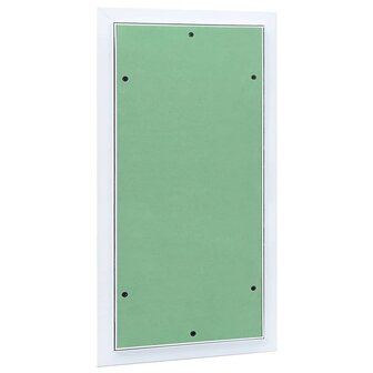 Toegangs paneel Groen en Zilver 35 x 55 cm 3