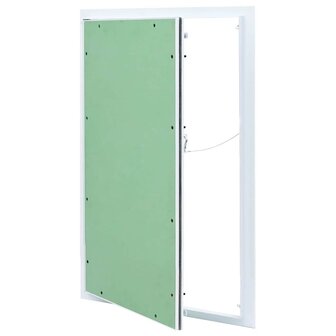 Toegangs paneel Groen en Zilver 55 x 75 cm 2
