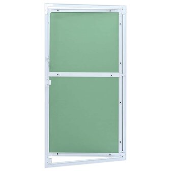 Toegangs paneel Groen en Zilver 55 x 105 cm 2
