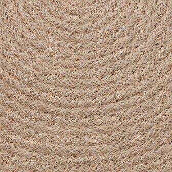 Jute placematten 6 pcs Naturel &amp;Oslash; 30 cm 100% Tossa Jute 5