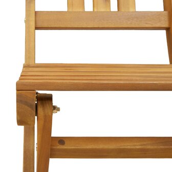 Bistrostoelen voor buiten 8 pcs Naturel 40 x 42 x 85 cm 8