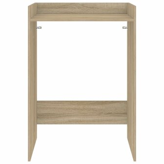 Wasmachinekast met opslag Sonoma 67,5 x 62 x 97 cm Bewerkt hout 5