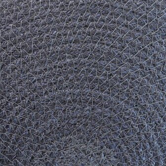 Jute placematten 4 st Donkergrijs 100% Tossa Jute 4