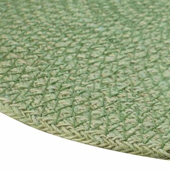 Jute placematten 12 st Olijfgroen 100% Tossa Jute 3