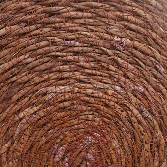 Zeegroene placemats 4 st Bruin 100% Zeegras 4