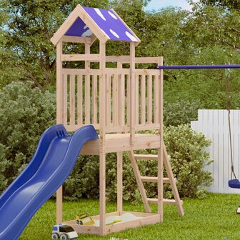 Speeltoren Bruin 52,5 x 110,5 x 215 cm Massief grenenhout 1