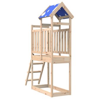 Speeltoren Bruin 52,5 x 110,5 x 215 cm Massief grenenhout 2