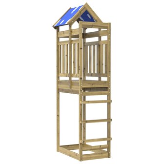 Speeltoren Bruin 52,5 x 85 x 239 cm Massief ge&amp;iuml;mpregneerd hout 2