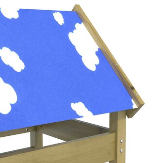 Speeltoren Bruin 85 x 52,5 x 239 cm Massief ge&amp;iuml;mpregneerd hout 4