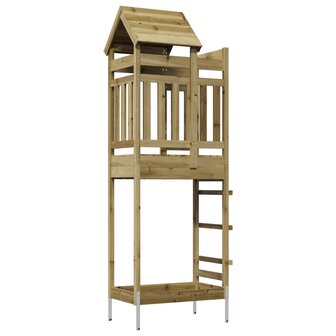 Speeltoren Bruin 52,5 x 85 x 238 cm Massief ge&amp;iuml;mpregneerd hout 5