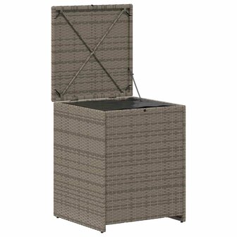 Kussenbox 55 x 55 x 69 cm staal 4