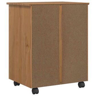 Rolkast met lades CORONA Massief grenenhout en engineered wood 6