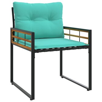 Buitenmeubelset 3 st Turquoise 5