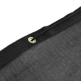 Aanhangwagennet 1,5x2,7 m HDPE zwart 4