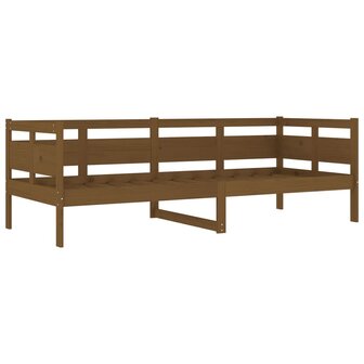 Slaapbank massief grenenhout honingbruin 80x200 cm 4
