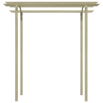 Pergola 180x197x210 cm ge&amp;iuml;mpregneerd grenenhout 2