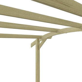 Pergola 180x197x210 cm ge&amp;iuml;mpregneerd grenenhout 5