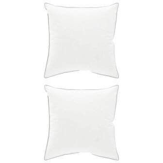 Hoofdkussen 2 st 40 x 40 cm Australisch Wol Wit 2