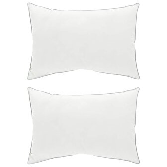 Hoofdkussen 2 st 40 x 60 cm Australisch Wol Wit 2