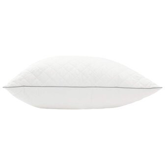 Hoofdkussen FULDA 50 x 50 cm 100% Ganzendons en Veer Wit 4