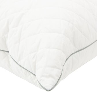 Hoofdkussen FULDA 50 x 50 cm 100% Ganzendons en Veer Wit 5