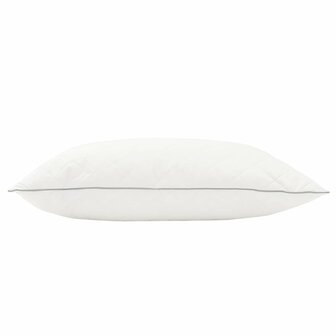 Hoofdkussen FULDA 2 st 30 x 50 cm 100% Ganzendons en Veer Wit 4