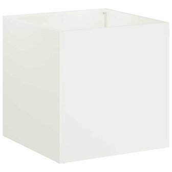 Plantenbak Wit 20 x 20 x 20 cm Koudgewalst staal 2