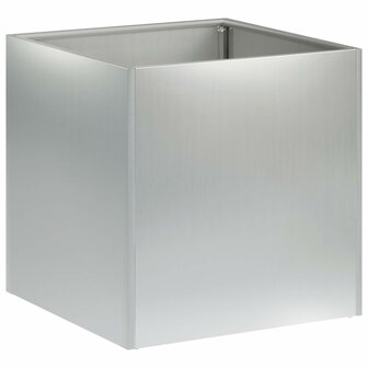 Plantenbak zilver 20 x 20 x 20 cm Gegalvaniseerd staal 2