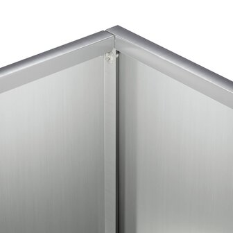 Plantenbak zilver 20 x 20 x 20 cm Gegalvaniseerd staal 5