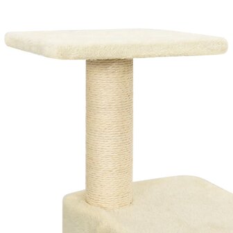 Kattenkrabpaal met sisal krabpalen 118,5 cm cr&amp;egrave;mekleurig 7