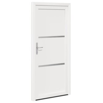 Voordeur Wit 88 x 200 cm PVC 5
