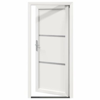 Voordeur Wit 98 x 200 cm PVC 6