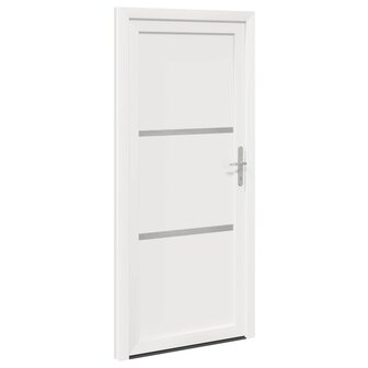 Voordeur Wit 88 x 200 cm PVC 5