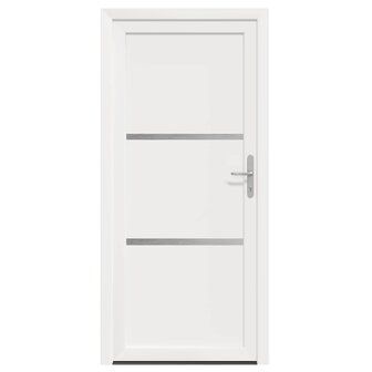 Voordeur Wit 88 x 200 cm PVC 7
