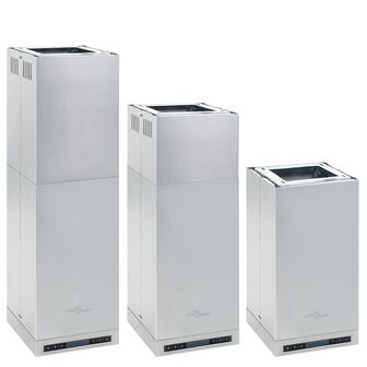 Eilandafzuigkap LCD-scherm sensor 756 m&amp;sup3;/u LED 5