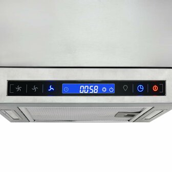 Eilandafzuigkap LCD-scherm sensor 756 m&amp;sup3;/u LED 7