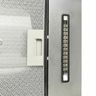 Eilandafzuigkap 756 m&amp;sup3;/u LED 90 cm roestvrij staal 9