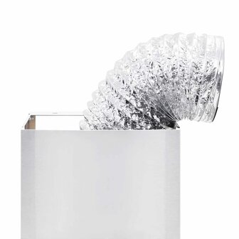 Wandafzuigkap 756 m&amp;sup3;/u LED 60 cm roestvrij staal 7