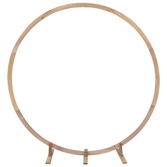 Trouwrand Licht Bruin 224 x 80 x 220 cm Massief Vurenhout 2